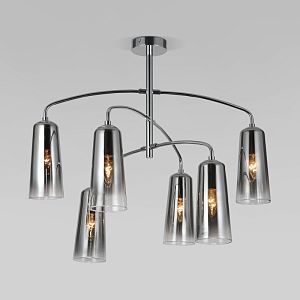 Люстра на штанге Eurosvet 70137/6 хром фото