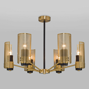 Люстра на штанге Eurosvet 70139/6 латунь фото