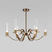 Люстра на штанге Eurosvet 60141/6 латунь фото