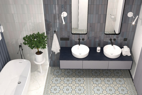 Керамогранит Revoir Paris Bel Histoire VVS1515_024 Lisette 15x15 фото 2