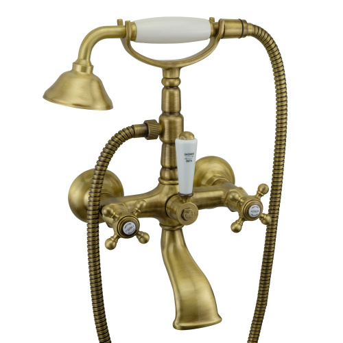 Смеситель для ванны Migliore Revival внешний, бронза 19488