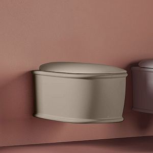 Artceram Atelier Унитаз подвесной, 52х37см, безободковый, с крепежом, цвет: matera фото