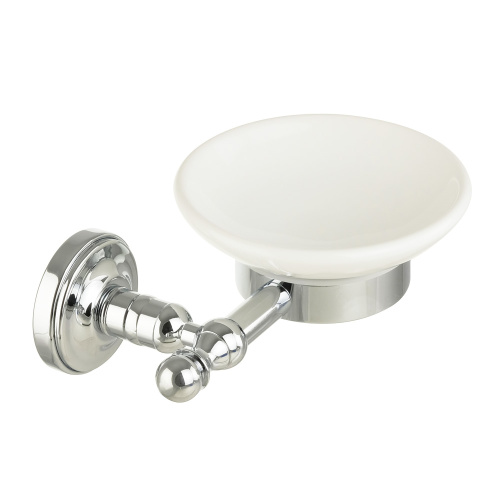 Mыльница Migliore Mirella настенная, керамика/хром 17227