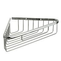 Решетка угловая Migliore Complementi L22xP22xH5 см, хром 22042 фото