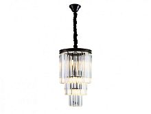 Каскадная люстра Newport 31110/S black+gold фото