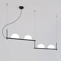 Подвесная люстра Eurosvet 70145/4 черный фото