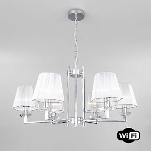 Подвесная люстра Eurosvet 60125/6 хром Smart (60114/6) фото