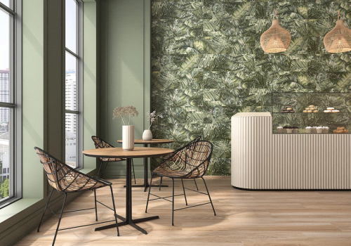 Плитка Pamesa Vegetal Trend Green Rect. 33.3x100 фото 2