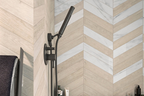 Керамогранит WOW 60º 120281 Trapezium Wood Light 10х23 фото 2