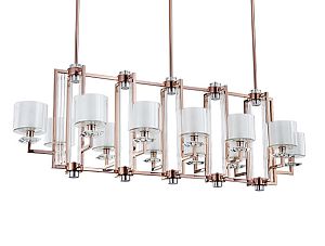 Люстра на штанге Newport 4408+4/S black nickel фото