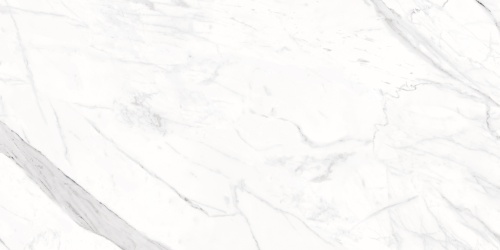 QUA Granite Calacatta 120x60 белый полированная фото 6