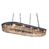 Подвесная люстра DeLight Collection KR0295P-12 black фото