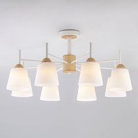 Люстра на штанге Eurosvet 70085/8 белый фото