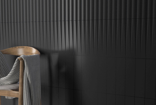 Керамическая плитка WOW Stripes 108932 Transition Graphite Matt 7,5х30 фото 2