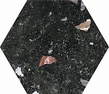 Керамогранит Codicer Sonar Dark Hexagonal 22x25 фото