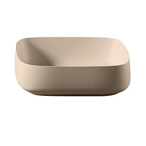 Artceram Cognac Раковина 55x35 см, без отв,, накладная Quadro, цвет: matera фото