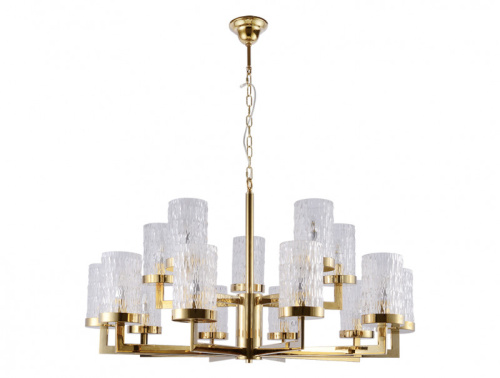 Подвесная люстра Newport 65010+5/C gold