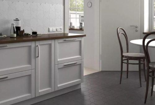 Керамическая плитка Equipe Porto 30618 Cross Black 12x12 фото 2