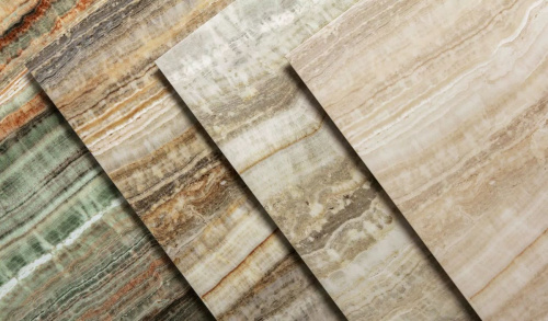 Керамогранит Rex Ceramiche Eccentric Luxe 778824 Caramel Glossy 6mm 120х280 фото 2