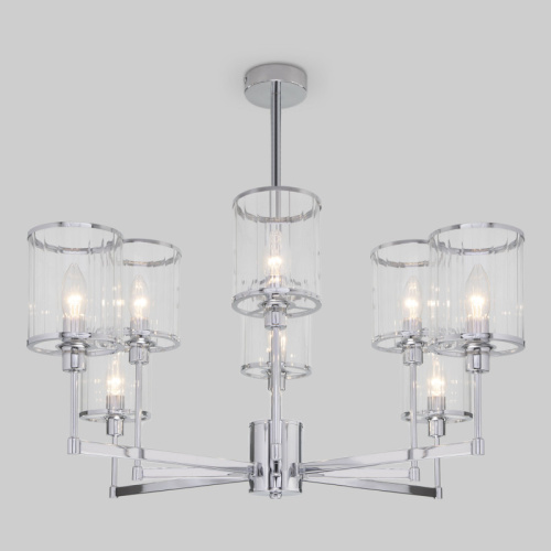 Люстра на штанге Eurosvet 60144/8 хром