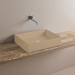 Artceram Scalino Раковина 55х38см,, накладная, без отв,, без слив перелива, цвет: "цемент"cream фото