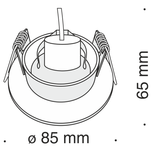Встраиваемый светильник Maytoni Technical DL027-2-01B фото 2