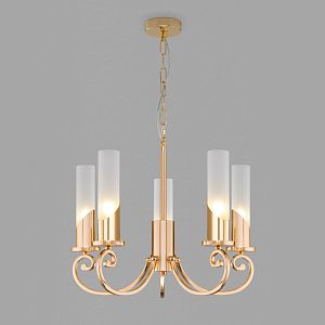 Подвесная люстра Eurosvet 60117/5 золото фото