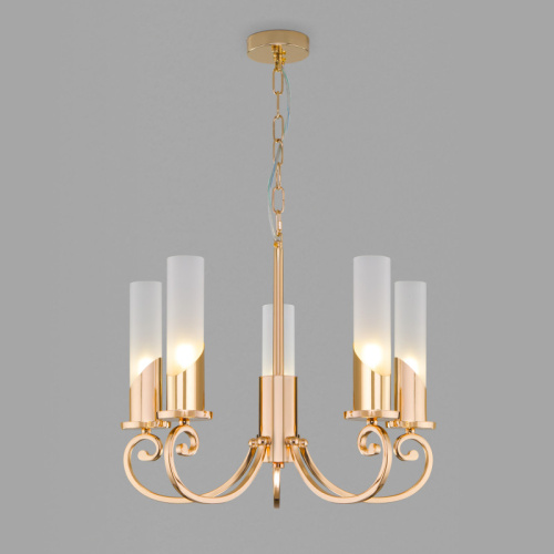 Подвесная люстра Eurosvet 60117/5 золото