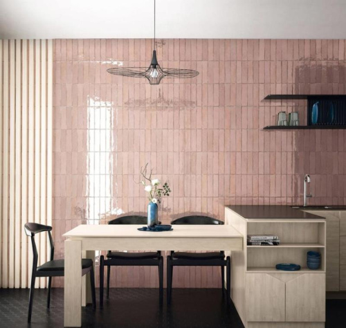 Керамическая плитка Equipe Tribeca 26878 Tea Rose 6x24,6 фото 2