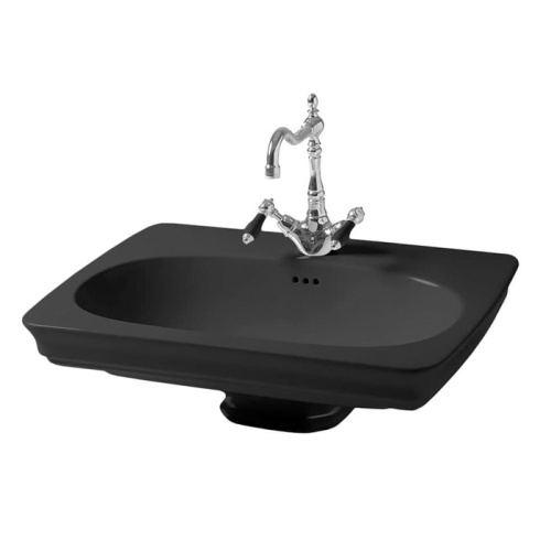 Artceram Civitas Раковина 68х50 см, 1 отв,, цвет: черный