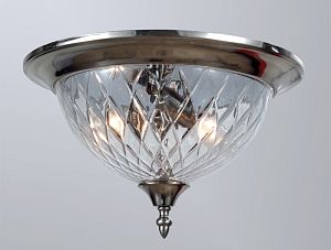 Накладная люстра Newport 6403/PL satin nickel фото