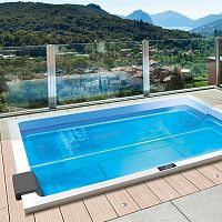 Минибассейн Gruppo Treesse Rest 240x195xh85 см, цвет: белый фото