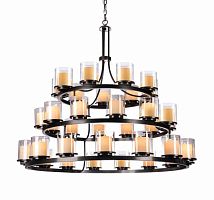 Подвесная люстра Newport 35015+12+9/С фото