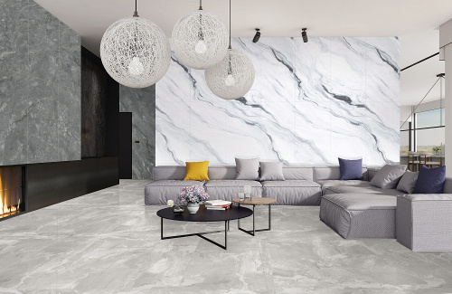 Керамогранит Basconi Home BHW-0036 Cemento Gold Soft Polished 60х120 фото 2