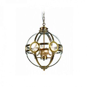 Подвесная люстра DeLight Collection KG0516P-3 antique brass фото