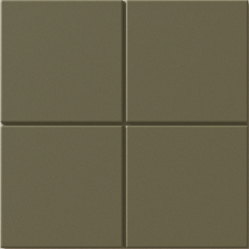 Керамогранит WOW Raster 131361 Grid M Moss 15х15