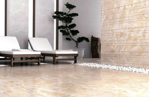 Керамогранит Nares Yellow Lappato 60x120  фото 2