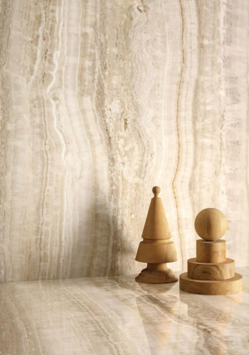 Керамогранит Rex Ceramiche Eccentric Luxe 778822 Almond Glossy 6mm 120х280 фото 2