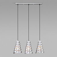 Подвесной светильник Eurosvet 50058/3 серебро фото