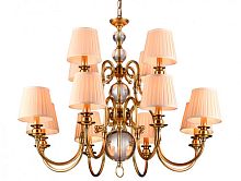 Подвесная люстра Newport 3106+6 B/C без абажуров фото