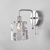 Бра Eurosvet 10101/1 хром/прозрачный хрусталь Strotskis фото