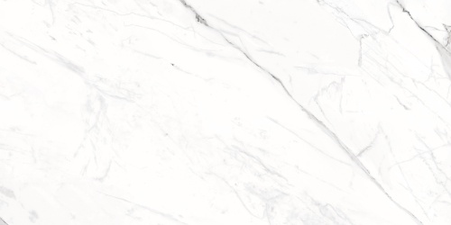 QUA Granite Calacatta 120x60 белый полированная фото 4