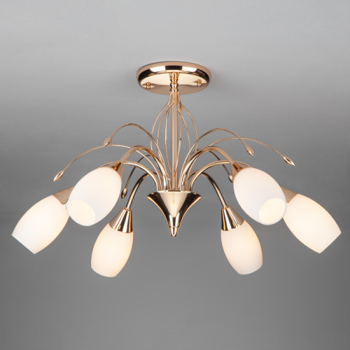 Люстра на штанге Eurosvet 22080/6 золото