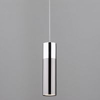 Подвесной светильник Eurosvet 50135/1 LED хром/черный жемчуг фото