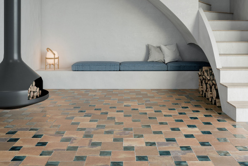 Керамогранит WOW Roots 128211 Teal S Gloss 11х11 фото 2