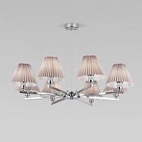 Подвесная люстра Eurosvet 60136/8 хром/серый фото