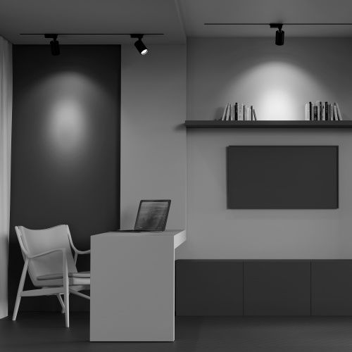 Трековый светильник Maytoni Technical TR003-1-12W4K-B фото 5