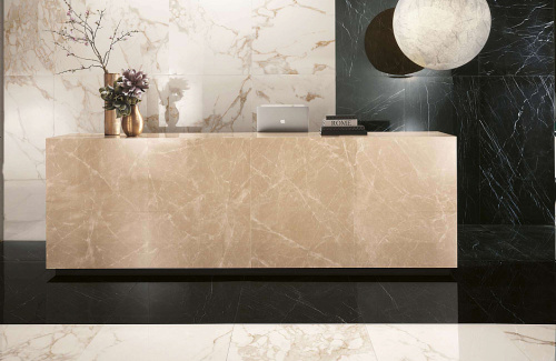 Плитка fPQC Roma Diamond Calacatta Brillante Rt 50x120 фото 2