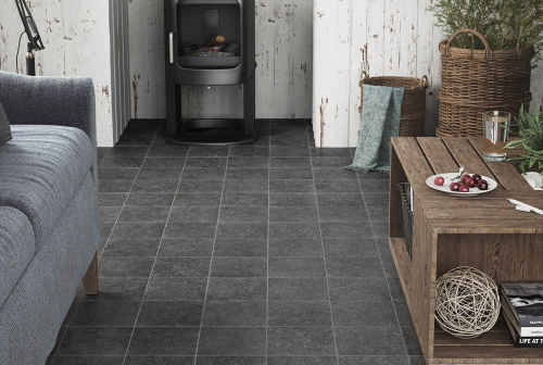 Керамическая плитка Equipe Micro 23537 Black 20х20 фото 2