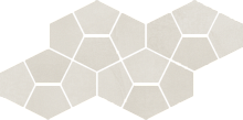 Мозаика Italon Continuum 620110000181 Polar Mosaico Prism 41.3x20.5 фото